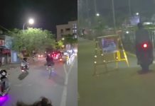 சென்னையில் பைக் சாகசங்களில் ஈடுபட்ட இளைஞர்கள்!